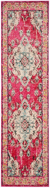 Safavieh Monaco Mnc243D Pink / Multi Rugs.