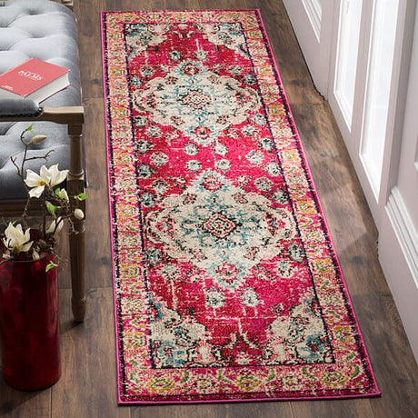 Safavieh Monaco Mnc243D Pink / Multi Rugs.