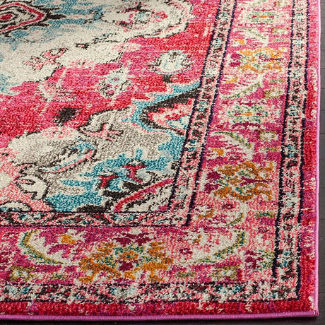 Safavieh Monaco Mnc243D Pink / Multi Rugs.