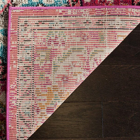 Safavieh Monaco Mnc243D Pink / Multi Rugs.