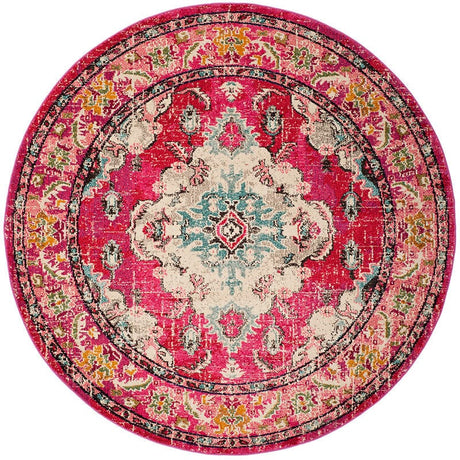 Safavieh Monaco Mnc243D Pink / Multi Rugs.