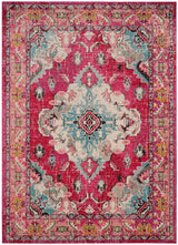Safavieh Monaco Mnc243D Pink / Multi Rugs.
