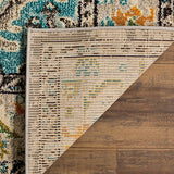 Safavieh Monaco Mnc243G Grey/Light Blue Rug.