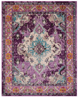 Safavieh Monaco Mnc243L Violet/Light Blue Rug.