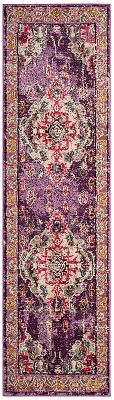 Safavieh Monaco Mnc243P Violet / Fuchsia Rugs.