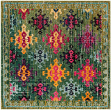 Safavieh Monaco Mnc244G Green / Multi Rugs.