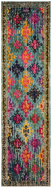 Safavieh Monaco Mnc244N Blue / Multi Rugs.