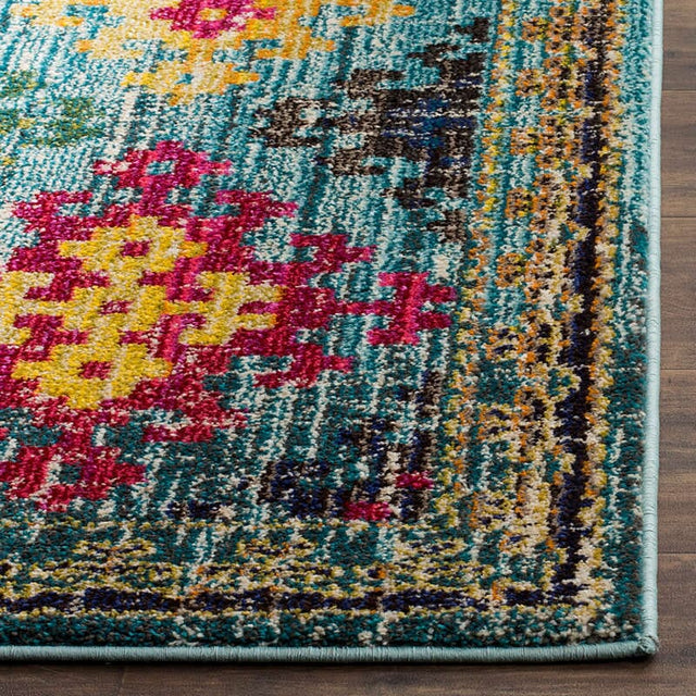 Safavieh Monaco Mnc244N Blue / Multi Rugs.