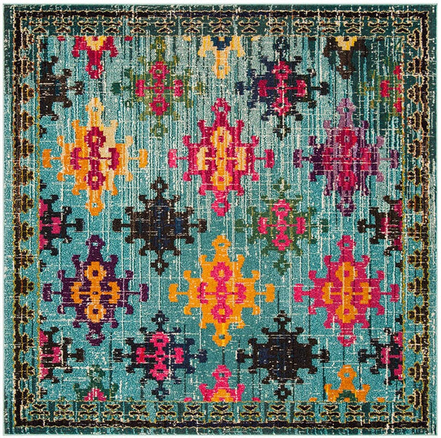 Safavieh Monaco Mnc244N Blue / Multi Rugs.