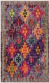 Safavieh Monaco Mnc244P Purple / Multi Rugs.