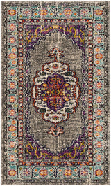 Safavieh Monaco Mnc246L Violet / Light Blue Rugs.
