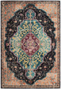 Safavieh Monaco Mnc249Z Black / Blue Rugs.
