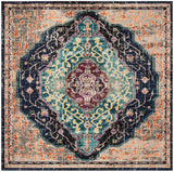Safavieh Monaco Mnc249Z Black / Blue Rugs.
