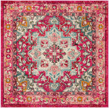 Safavieh Monaco Mnc250J Fuchsia / Light Blue Rugs.