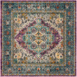 Safavieh Monaco Mnc251L Violet / Light Blue Rugs.