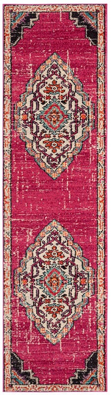 Safavieh Monaco Mnc254D Pink / Multi Area Rug