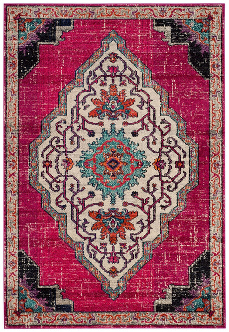 Safavieh Monaco Mnc254D Pink / Multi Rugs.
