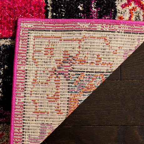 Safavieh Monaco Mnc254D Pink / Multi Rugs.