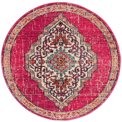 Safavieh Monaco Mnc254D Pink / Multi Area Rug