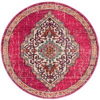 Safavieh Monaco Mnc254D Pink / Multi Area Rug