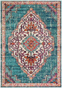 Safavieh Monaco Mnc254J Blue / Multi Area Rug