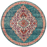 Safavieh Monaco Mnc254J Blue / Multi Area Rug