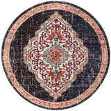 Safavieh Monaco Mnc254Z Black / Blue Rugs.