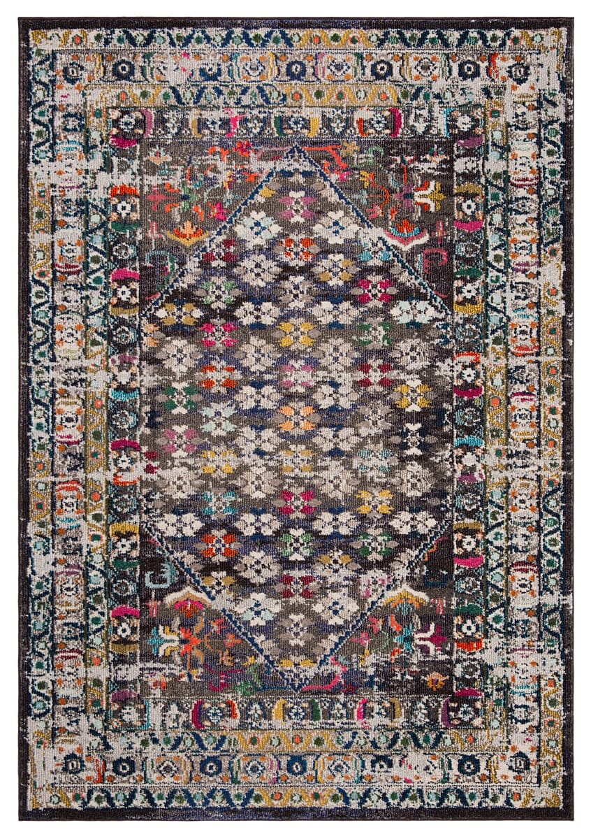 Safavieh Monaco Mnc255T Brown / Grey Area Rug