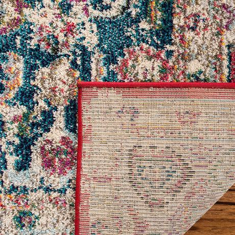 Safavieh Monaco Mnc257A Ivory / Red Rugs.