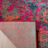 Safavieh Monaco Mnc261R Fuchsia / Blue Rugs.