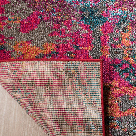 Safavieh Monaco Mnc261R Fuchsia / Blue Rugs.