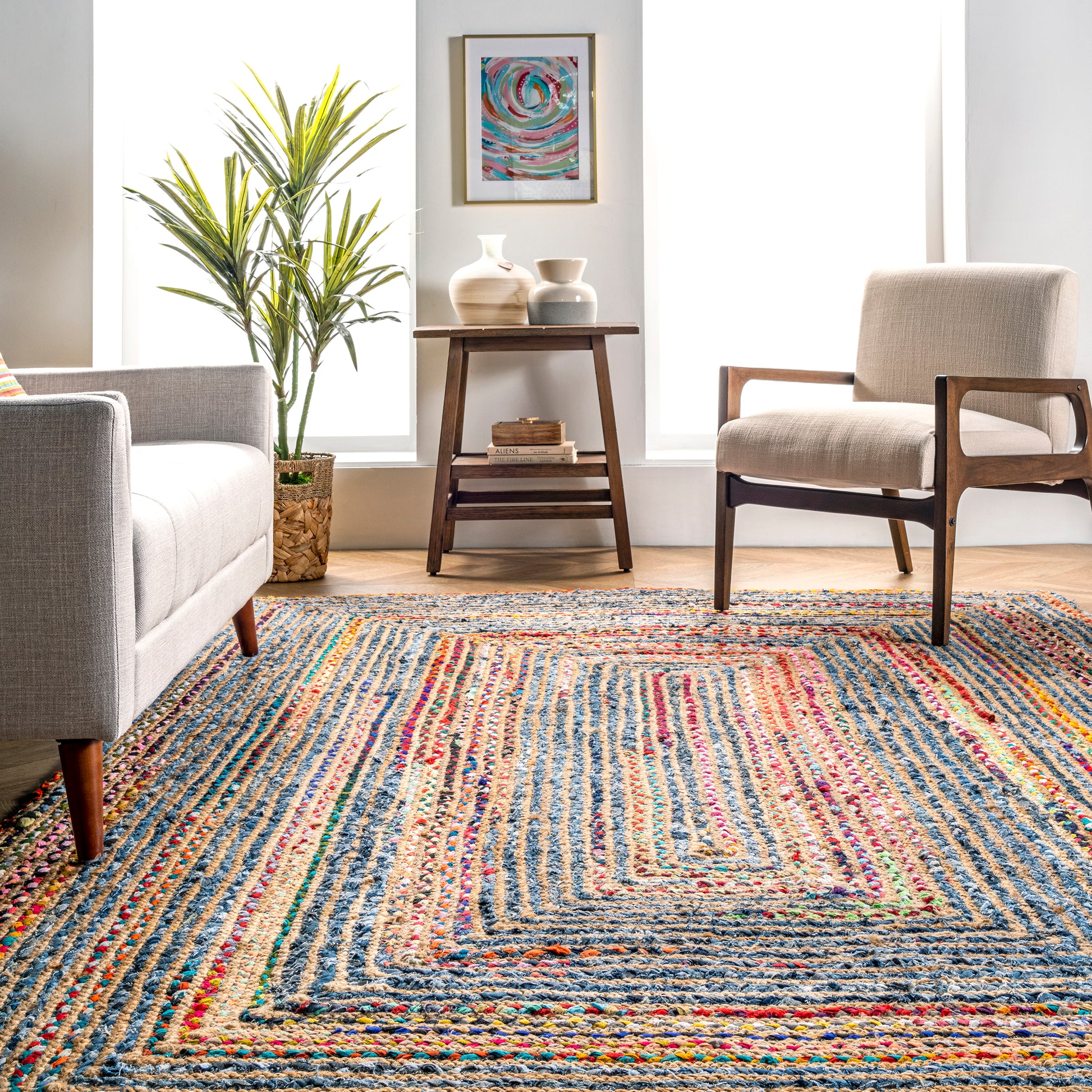 Nuloom Raquel And Bohemian Nra3427A Multi Area Rug