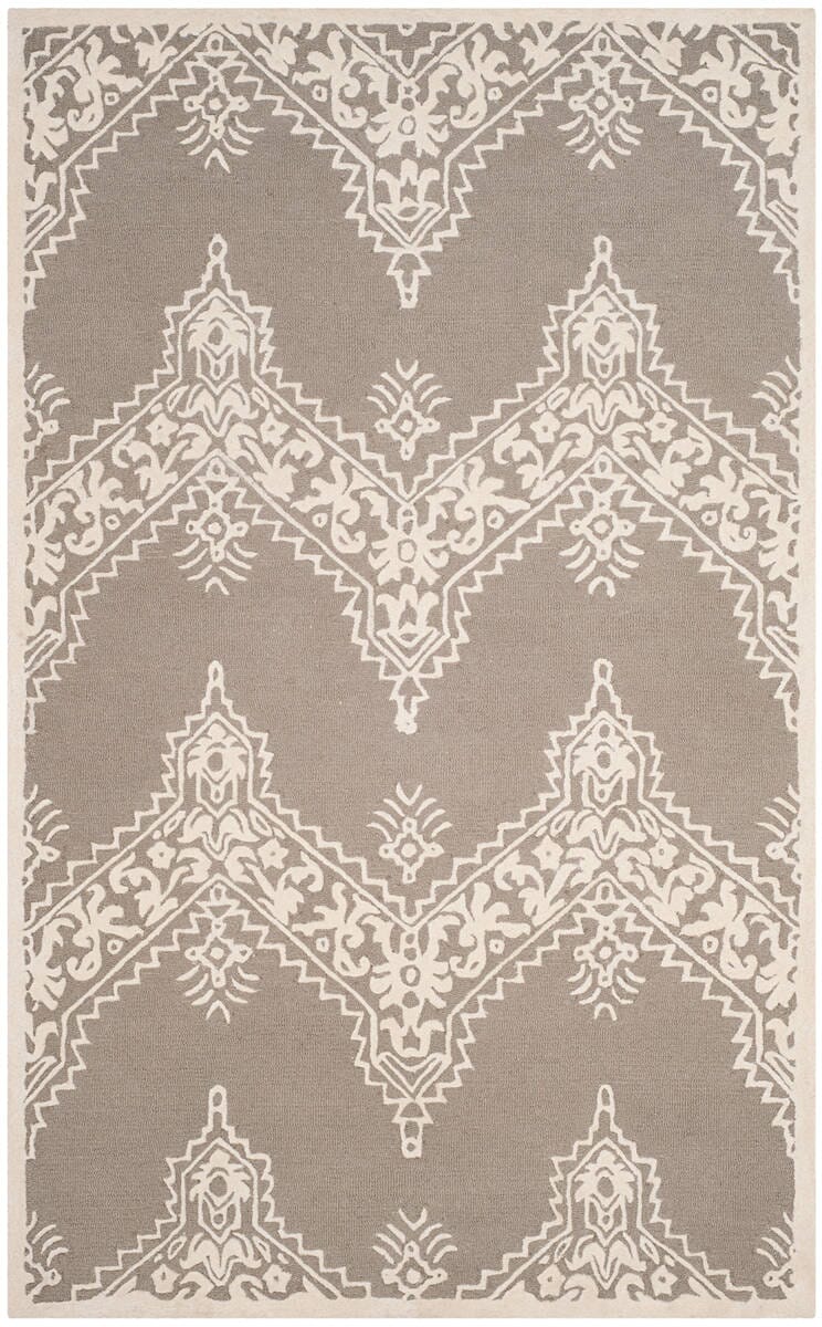 Safavieh Manchester Mnh523A Grey / Ivory Rugs.