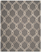 Safavieh Manchester Mnh540A Dark Grey / Ivory Rugs.