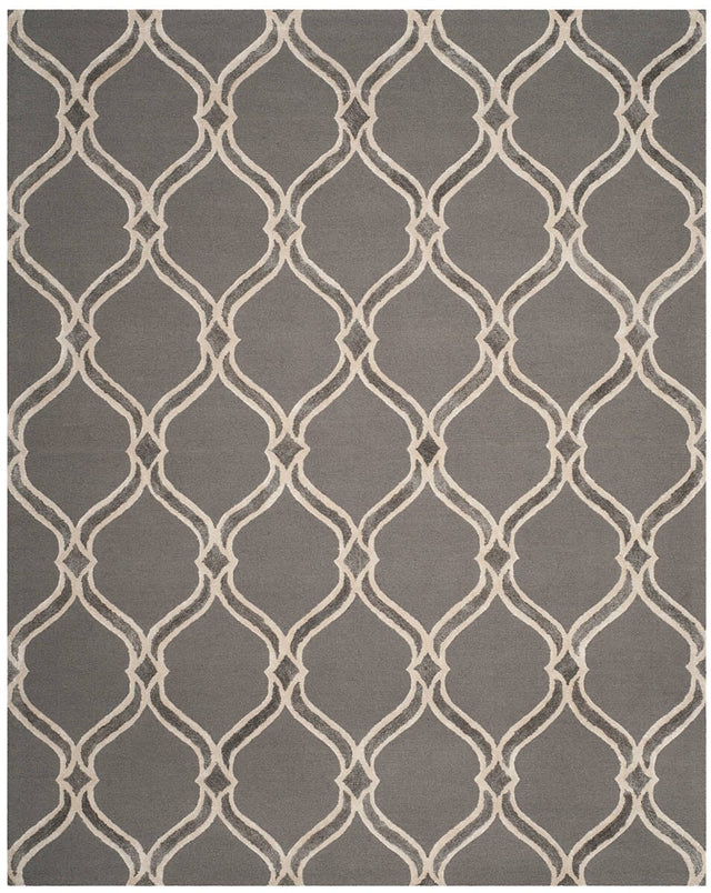 Safavieh Manchester Mnh540A Dark Grey / Ivory Rugs.