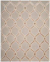 Safavieh Manchester Mnh540B Taupe / Ivory Geometric Area Rug