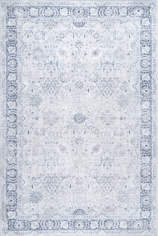 AreaRugs.com Wavaj Nwa1187A Light Gray Area Rug