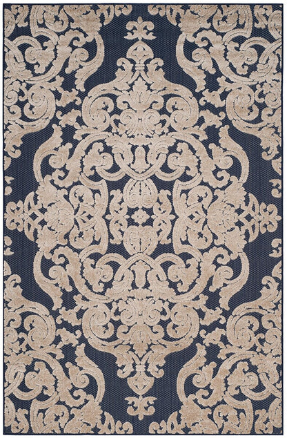 Safavieh Monroe Mnr152B Navy Area Rug