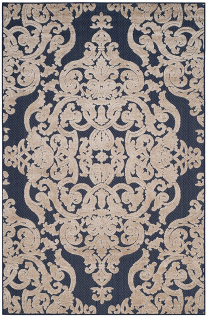 Safavieh Monroe Mnr152B Navy Area Rug