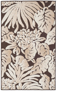 Safavieh Monroe Mnr155D Brown Floral / Country Area Rug