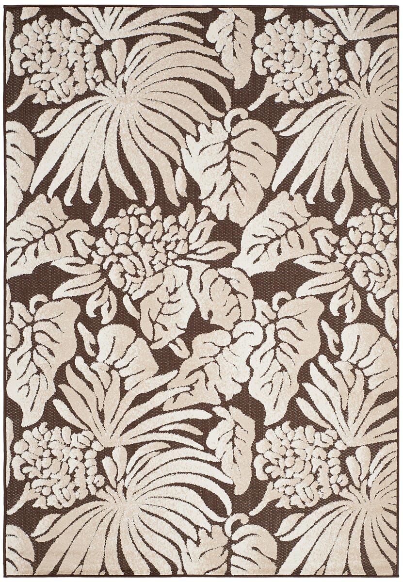 Safavieh Monroe Mnr155D Brown Floral / Country Area Rug