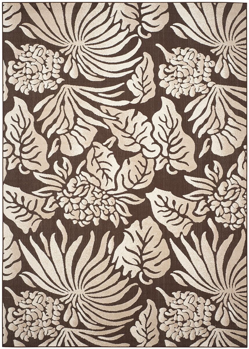 Safavieh Monroe Mnr155D Brown Floral / Country Area Rug