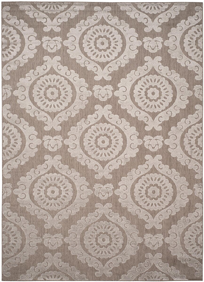 Safavieh Monroe Mnr158T Taupe Damask Area Rug