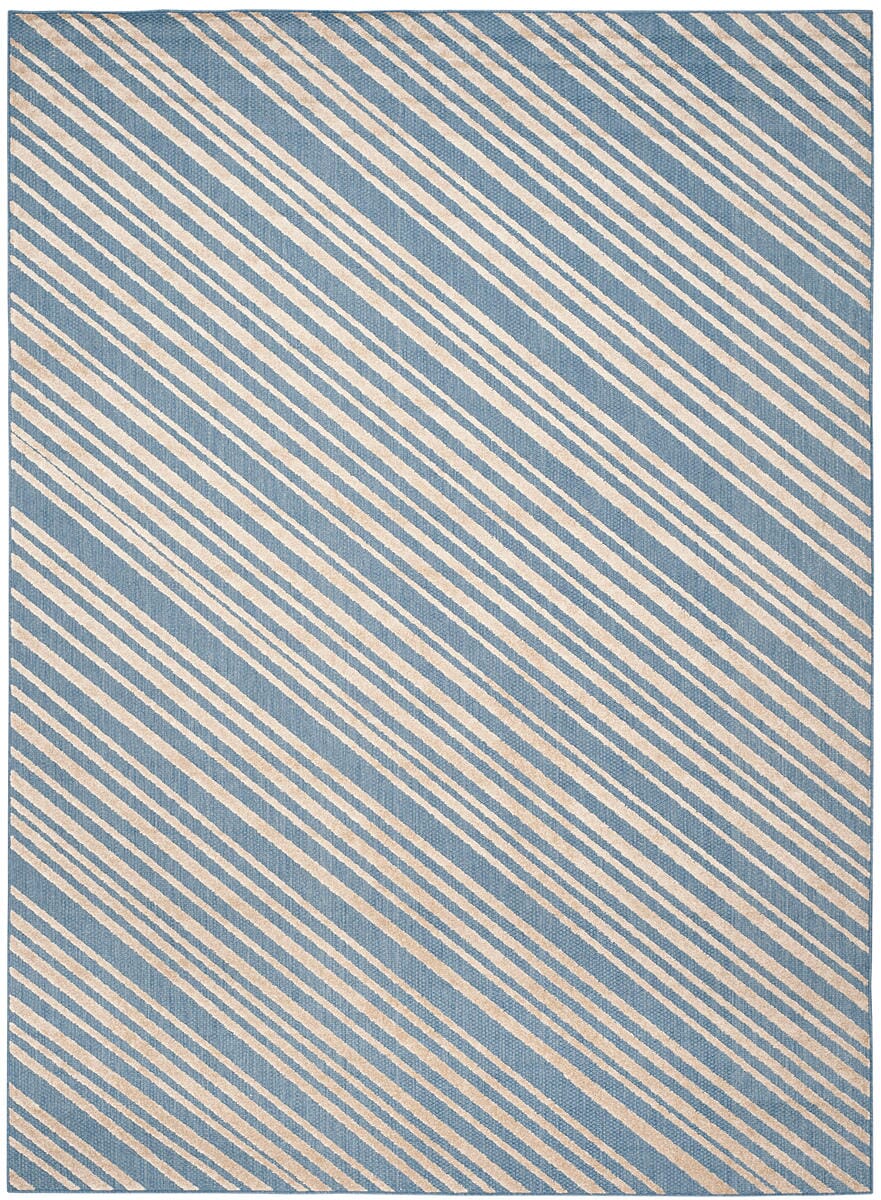 Safavieh Monroe Mnr159A Blue Striped Area Rug