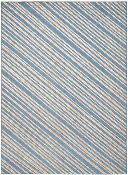 Safavieh Monroe Mnr159A Blue Striped Area Rug