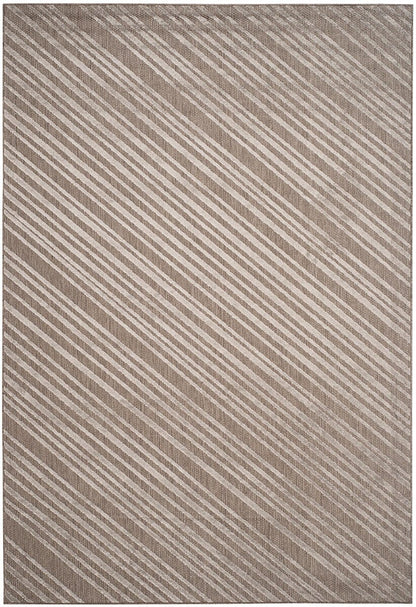 Safavieh Monroe Mnr159G Cement Striped Area Rug