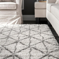 Nuloom Keely Tiles Nke2659A Ivory Area Rug