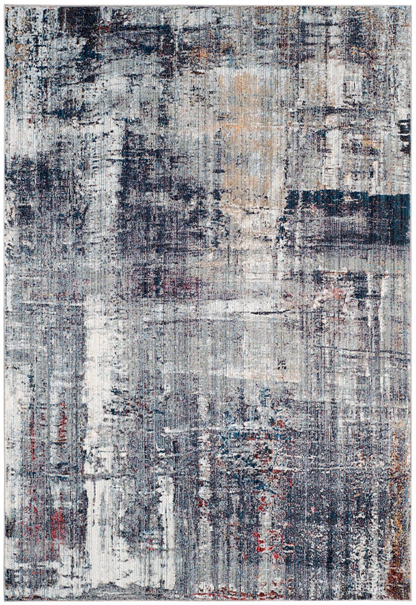 Safavieh Monray Mny615C Charcoal / Ivory Organic / Abstract Area Rug