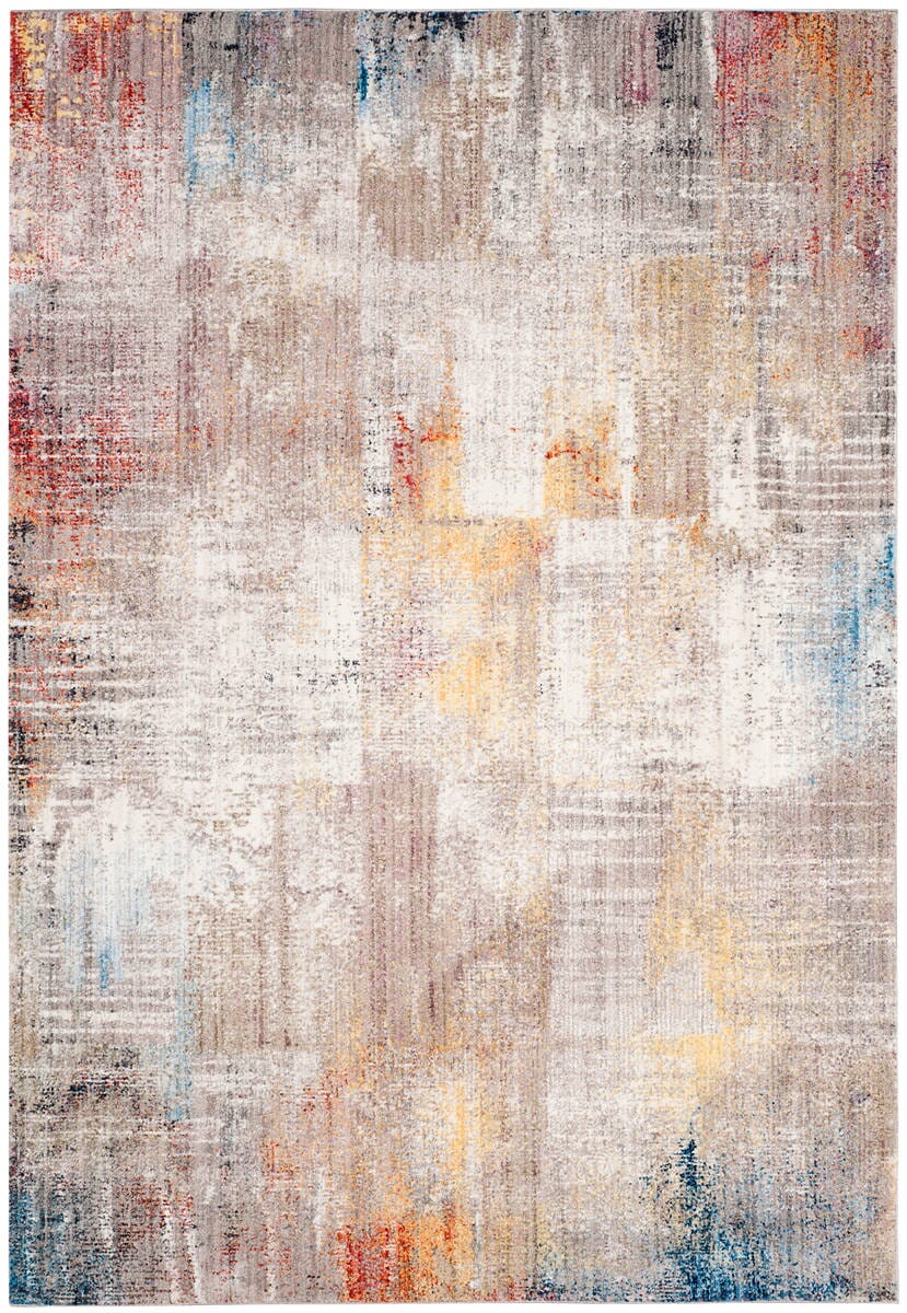 Safavieh Monray Mny645A Grey / Gold Organic / Abstract Area Rug