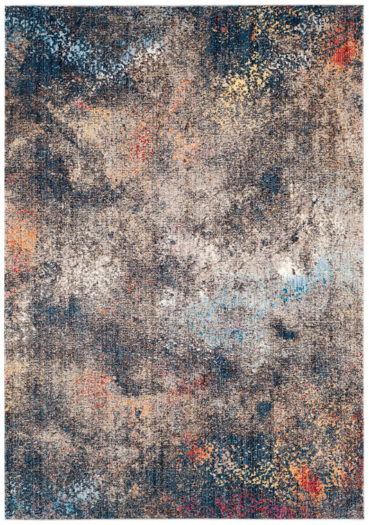 Safavieh Monray Mny651E Blue / Multi Organic / Abstract Area Rug